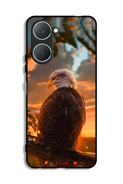 Tolwak غطاء حماية لهاتف Vivo Y18i 4G بتصميم النسر