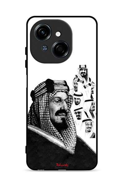 Tolwak Tecno Spark Go 1 4G Protective Case Cover Kings Of Saudi Arabia BW Pos...