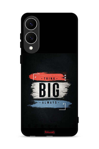 Tolwak غطاء حماية لهاتف Samsung Galaxy S25 Edge - فكر دائمًا بشكل كبير