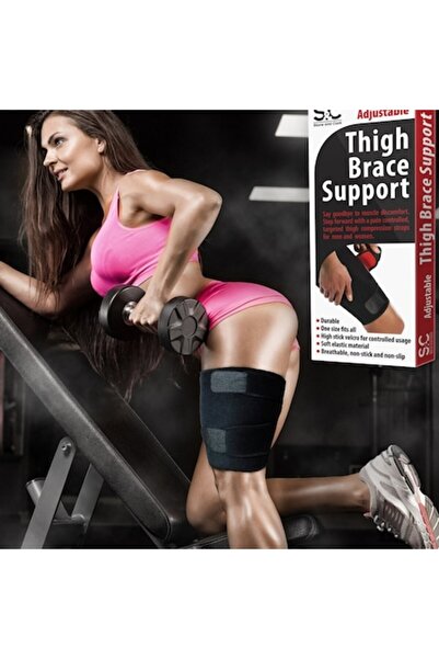 Whimlets Suport reglabil pentru coapse, neopren respirabil, compresie muscula...