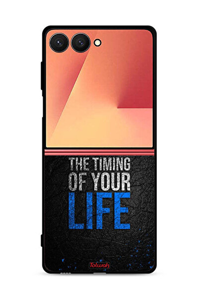 Tolwak غطاء حماية لهاتف Samsung Galaxy Z Flip7 ثق في توقيت حياتك