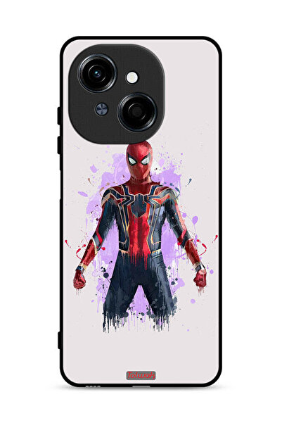 Tolwak غطاء حماية لهاتف Tecno Spark Go 1S 4G بطبعة Iron Spider