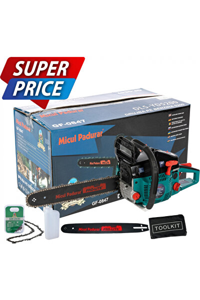 Micul Padurar *Lowest price*Petrol chainsaw Micul Padurar 5200, 52 CC, 2.72 H...