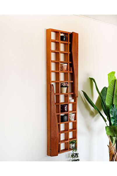 Weblonya Mutfak Rafı Büyük Boy Baharatlık Ahşap Raf Kupa Raf 5100
