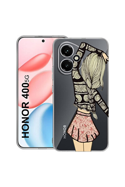 bestcase Carcasă transparentă din silicon pentru Honor 400, Girl Friend, 2036...