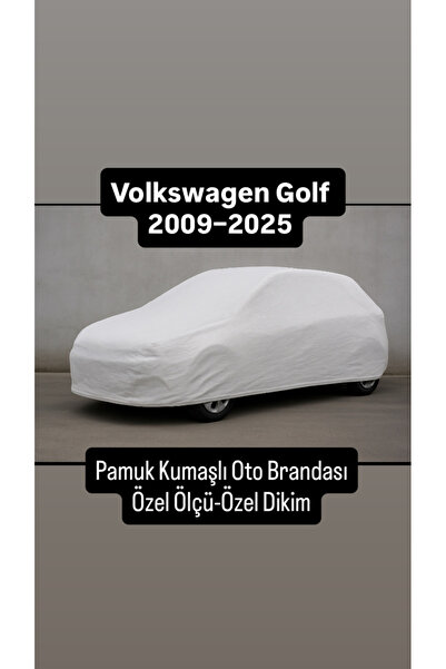 içel çadır غطاء سيارة من القماش القطني لفولكس فاجن جولف موديلات 2009-2025