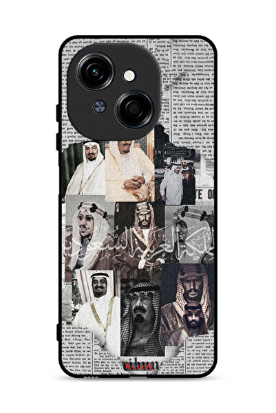 Tolwak Tecno Spark Go 1S 4G Protective Case Cover Saudi Kings In News Paper