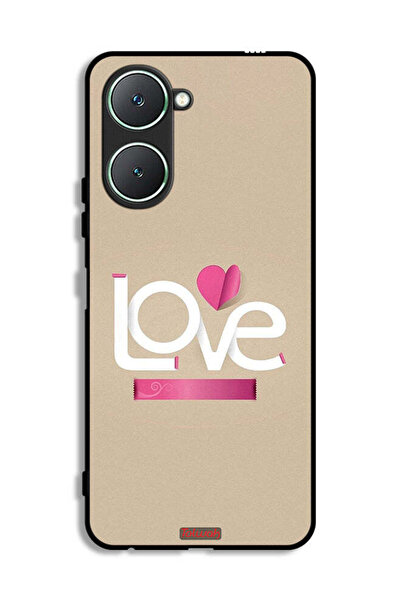 Tolwak غطاء حماية لهاتف Vivo Y18i 4G Love Art