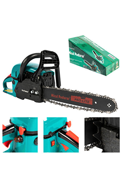 micul fermier Drujbă Micul Padurar 5200 52CC 2.9CP 2 lame de 16'' și 2 lanțur...