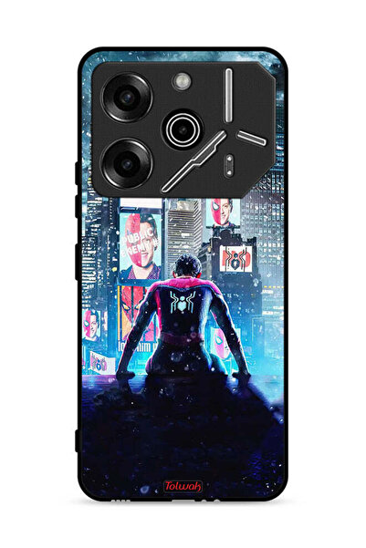 Tolwak غطاء حماية لهاتف تكنو بوفا 6 برو 5G سبايدر مان