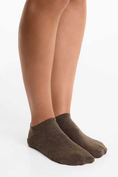Oysho 5 pairs of cotton blend sneaker socks