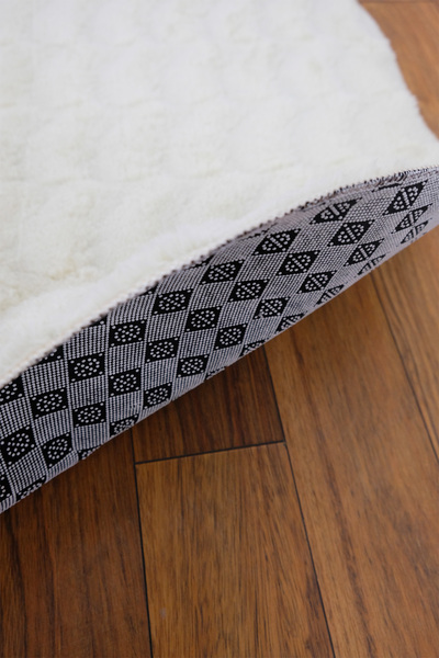 aymira home Bubble Oval Kaymaz Taban Krem Yumuşak Peluş Halı Yolluk Yatak Odası Takımı Çoçuk Post Salon