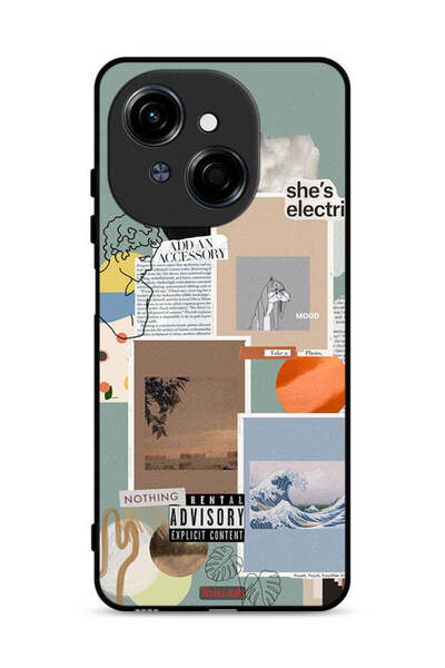 Tolwak غطاء حماية لهاتف تكنو سبارك جو 1 إس 4 جي - شي إز إلكتريك