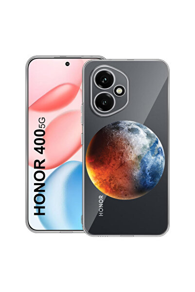 bestcase Carcasă transparentă din silicon pentru Honor 400, Earth, 2036423 T 948