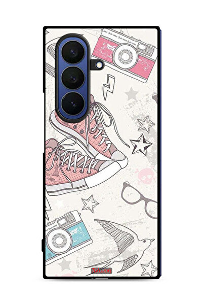 Tolwak غطاء حماية من القماش بتصميم حذاء وكاميرا من سامسونج جالكسي زد فولد 7