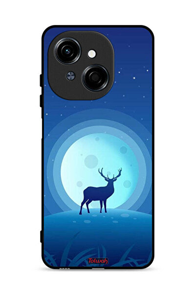 Tolwak Tecno Spark Go 1S 4G Protective Case Cover Deer