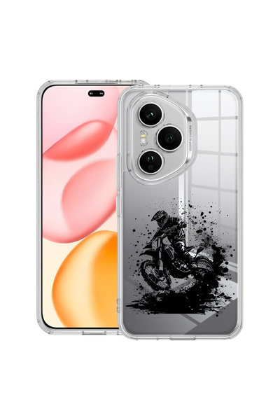 bestcase Прозрачен силиконов калъф за Honor 400 Pro, MotoCross, 2036424 T 1451