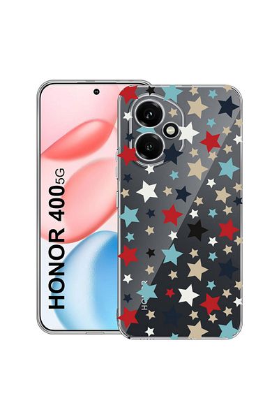 bestcase Carcasă transparentă din silicon pentru Honor 400, Stele, 2036423 T 146