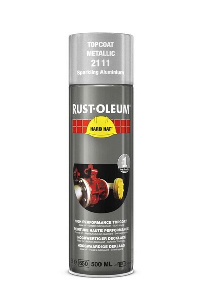 OEM Vopsea Spray pt. metale Galvanizate 2100 Metallic Sparkling Aluminium 500ml