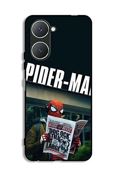 Tolwak غطاء حماية Vivo Y18i 4G بتصميم سبايدرمان وقراءة جريدة