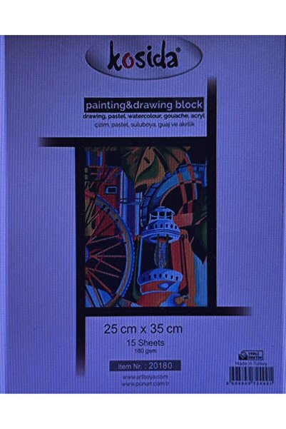 kosida Resim Defteri Dokulu 15 yaprak 20180