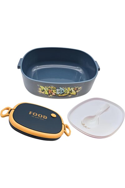 Twisoo Kids Bento Lunch Box, 900ml Leakproof 2-Compartment Food Grade PP, BPA-Free, Clip Lock Plasti