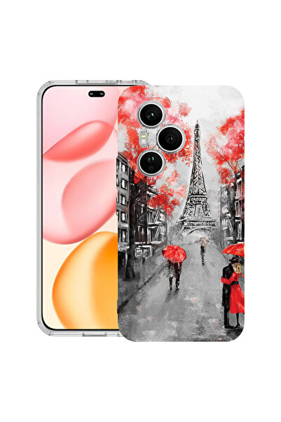 bestcase Carcasă transparentă din silicon pentru Honor 400 Pro, silicon transparent, Turnul Eiffel din Paris, 2036424 T 1378