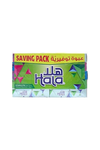 Hala مناديل الوجه، 10 × 76