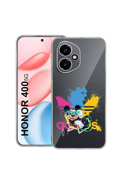 bestcase Carcasă transparentă din silicon pentru Honor 400, Mouse Life, 2036423 T 1838