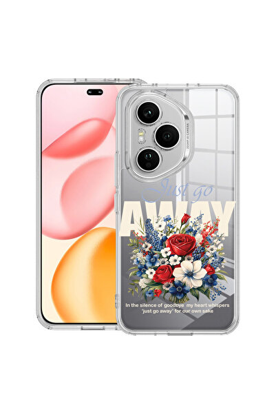 bestcase Carcasă transparentă din silicon pentru Honor 400 Pro, Just Go Away, 2036424 T 1864