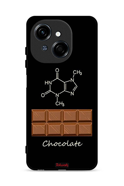 Tolwak غطاء حماية لهاتف Tecno Spark Go 1S 4G بلون الشوكولاتة