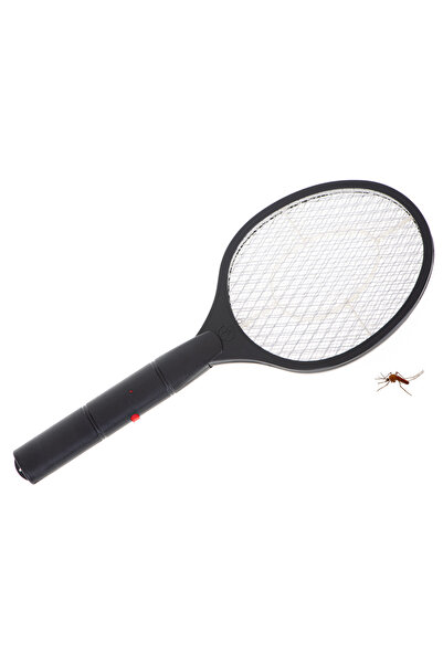 OEM Electric anti-insect paddle, Battery-operated, Black, Red