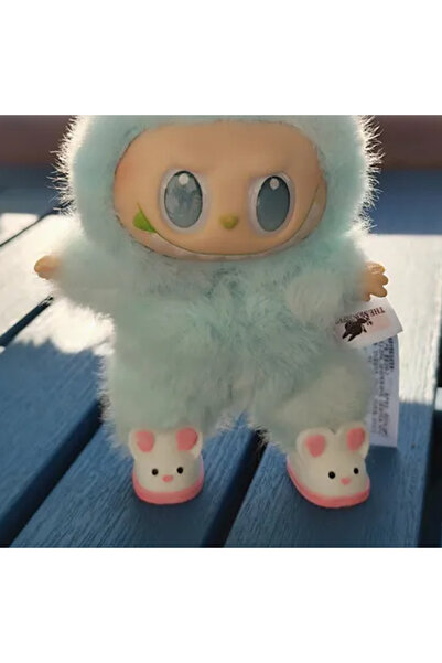 LABUBU SADECE AYAKKABI Mini Tavşan Desenli Model Oyuncak Bebek Ayakkabı Aksesuarı