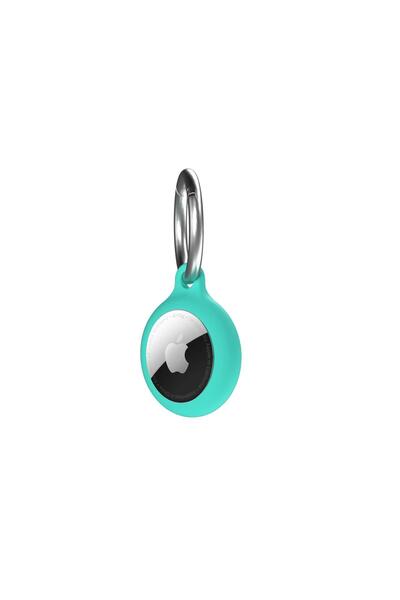 NOA Secure Key Clip Silicone Protective Case for AirTag, Mint