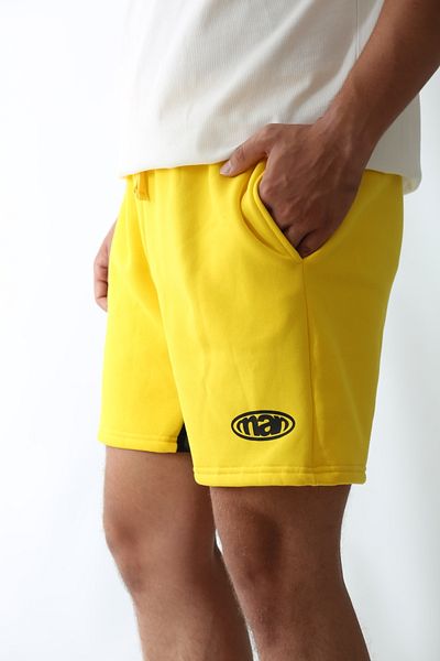 man of man man man of man Man of Man Men's Yellow Shorts