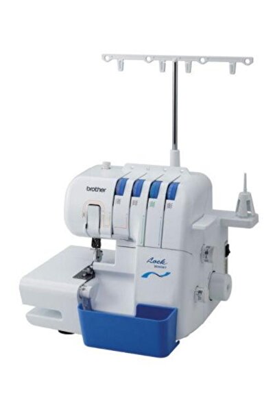 Brother 3034DWTVP1 Overlock Sewing Machine, 1300 stitches/min (White/Blue)