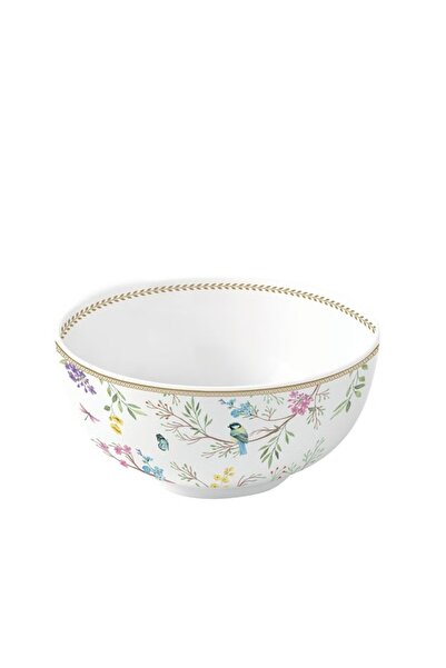 rexa وعاء سلطة بورسلين بطبعة لحن الطيور - متعدد الألوان 12 سم