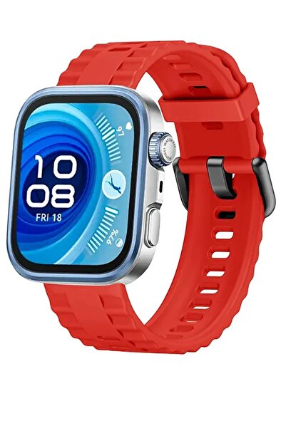 CepteToptan Myt09 Huawei Watch Fit 3 Classic Band - Red
