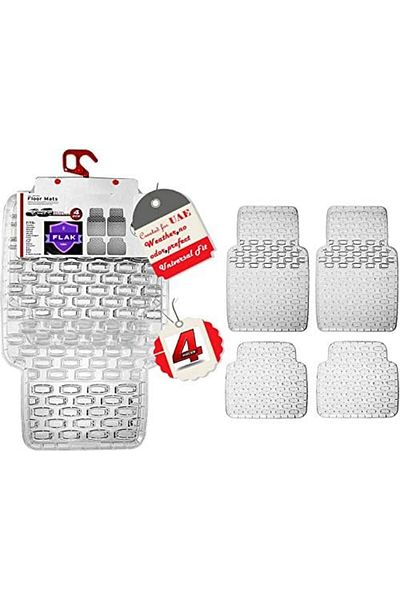 Master FLAK CAR NON SLIP FLOOR MAT EASY CLEAN TRANSPARENT CRYSTAL CLEAR DECORATION SUVs TRUCK DOOR M