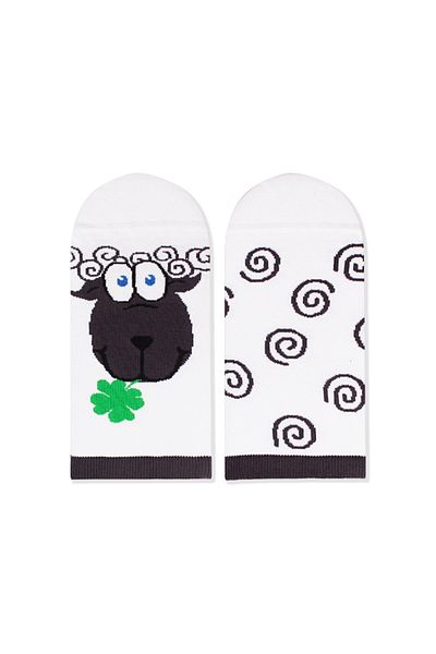 Pirin Hill Lucky Sheep cotton short socks
