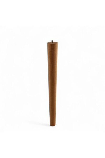 Badem10 45 cm maro vopsit în stil boem din lemn pentru masă de cafea și masă accesorii picioare cilindru