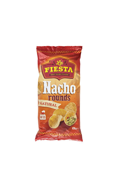 Koza Gıda CASA FIESTA SADE YUVARLAK TORTILLA CIPS 450 GR