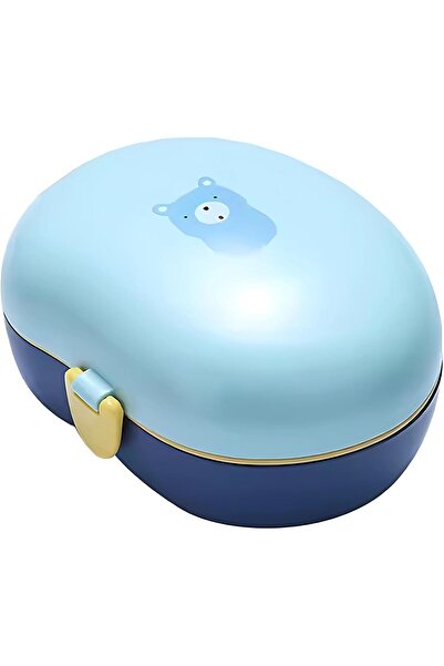 Twisoo Cute Duck Plastic Lunch Box for Kids, 900ml Leakproof & Spillproof, BP...