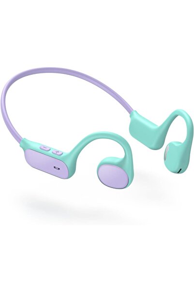 iClever Kids Headphones, Bluetooth 5.4 Air Conduction Open Ear Headphones, Safe Volume 74&85 dBA, Cl