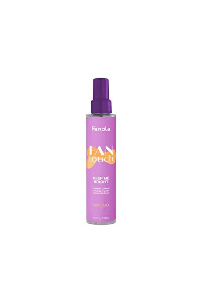 Fanola Fan Touch Keep Me Bright 100ml Glossing Crystals Hair Spray