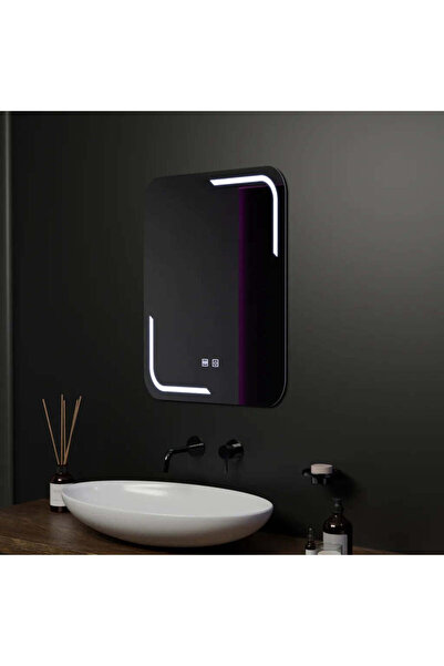 ALC-Shop Oglinda LED Rectangulara, 50x70cm, ECLISSA Touch, Sistem Dezaburire, Dimabila