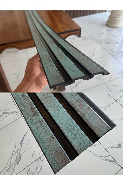 dekor marketim Pvc Polimer Rustıc Duvar Lambiri Ofis Tv Arkası Koridor Dekora...