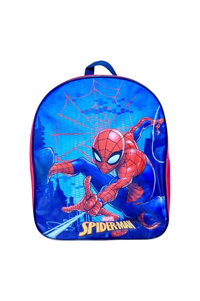 SPIDERMAN Children's backpack, 30x26x10 cm, adjustable straps, red,