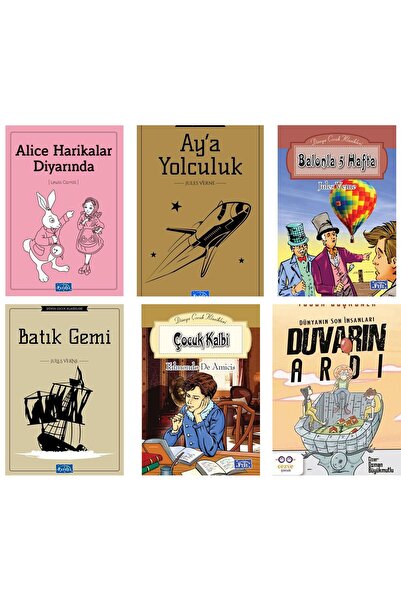 Parıltı Yayınları Duvarın Ardı Dünyanın Son İnsanları Ortaokul 6 Kitap Set