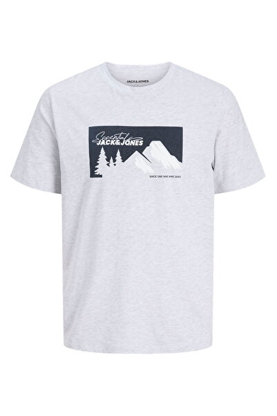 Jack & Jones Ανδρικό μπλουζάκι με στάμπα στο στήθος - Sun